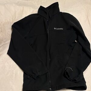 Columbia Midnight Black Softshell Jacket